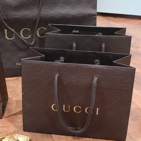 Gucci Accessories Gucci Gift Bags Poshmark